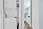 Secondary bathroom and washer/dryer